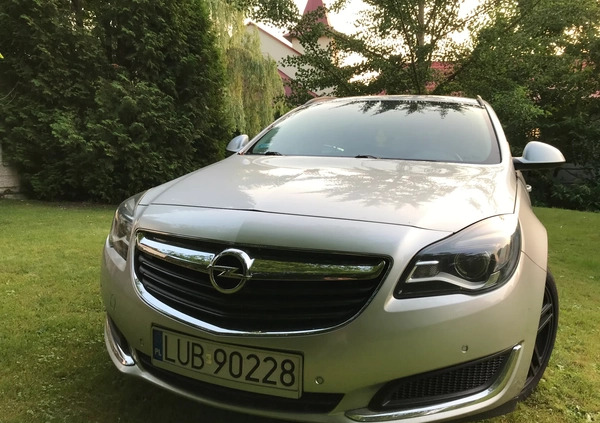 Opel Insignia cena 43500 przebieg: 81387, rok produkcji 2016 z Warszawa małe 121